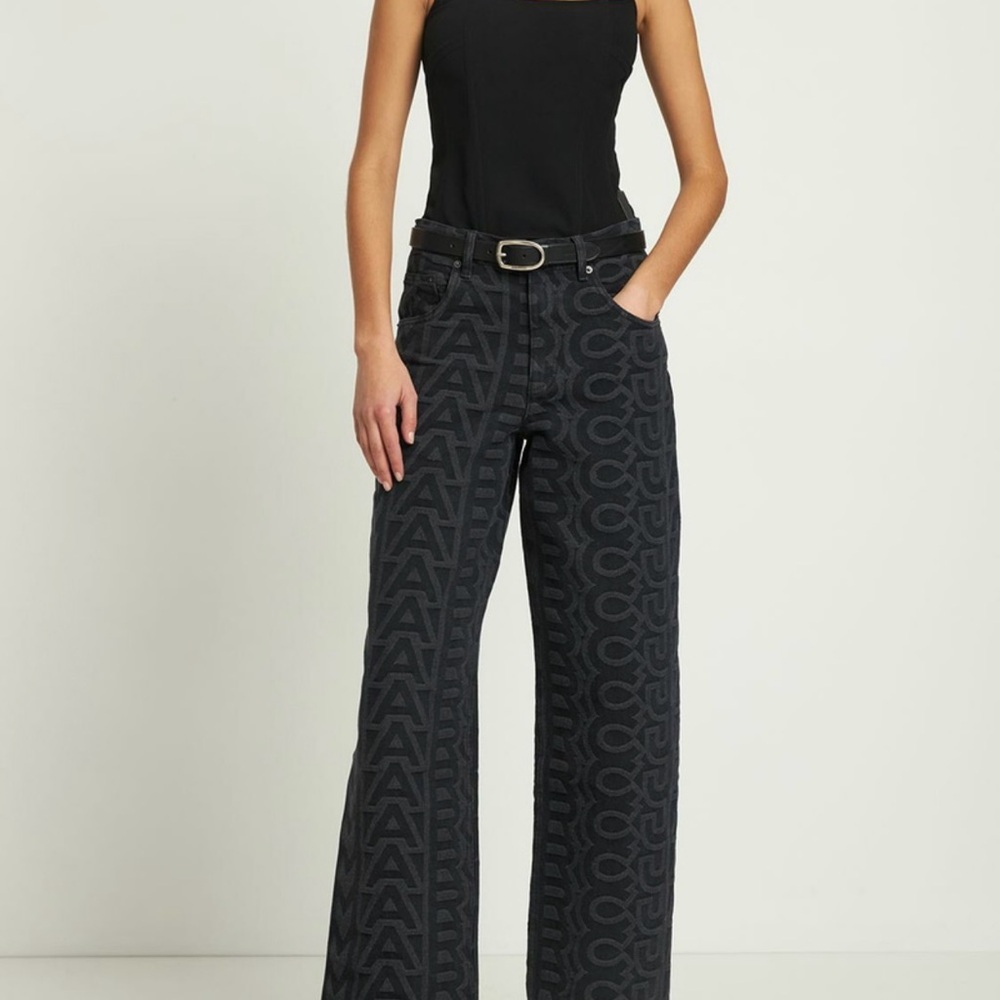 MARC JACOBS - Monogram Denim Pants size 27